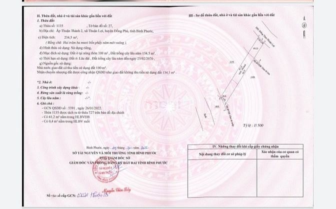 Hình ảnh Đất ngay KCN Phú Riềng Đỏ trung tâm Đồng Phú