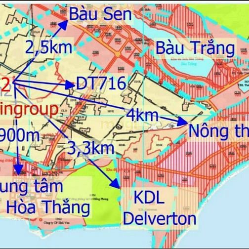 Hình ảnh Cần bán lô đất view biển 3778m2 xã Hòa Thắng, kế bên quỹ đất Vingroup