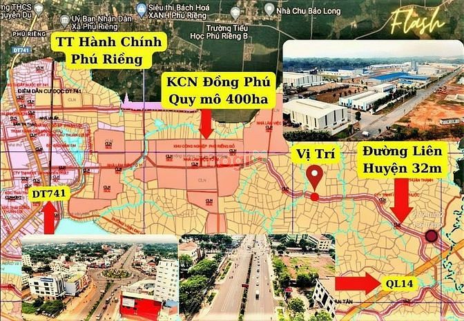 Hình ảnh Đất nền chính chủ sổ sẵn789triệu 250m2 BÌNH PHƯỚC