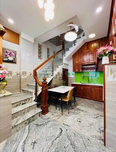 Hình ảnh Nhà Phạm Văn Chiêu 4 lầu giá 4 tỷ 8 TL