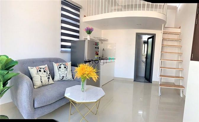 Hình ảnh Cho Thuê CHDV Full nội thất gần Đầm Sen nước