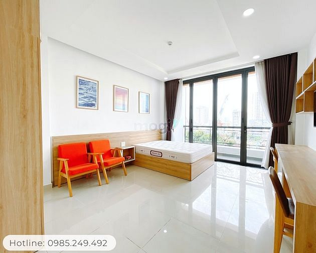 Hình ảnh STUDIO 1PN Penhouse 65m2 ban công view sông gần ĐH NTTU cầu Khánh Hội