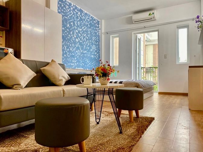 Hình ảnh Căn Hộ 1Pn Balcony View Landmark Trương Định Quận 3 Full NtT
