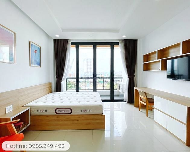 Hình ảnh STUDIO 1PN Penhouse 65m2 ban công view sông gần ĐH NTTU cầu Khánh Hội