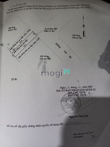 Hình ảnh Đất Ngộp 4x20, Mặt tiền Trung Mỹ Tây, 6Tỷ
