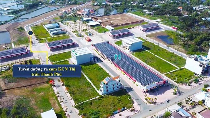 Hình ảnh Bán đất nền mặt tiền chợ tại thị trấn thạnh phú giá hấp dẫn