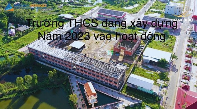 Hình ảnh Bán đất nền mặt tiền chợ tại thị trấn thạnh phú giá hấp dẫn