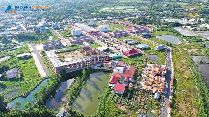 Hình ảnh Bán đất nền mặt tiền chợ tại thị trấn thạnh phú giá hấp dẫn
