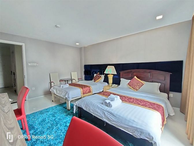Hình ảnh Căn studio có 2 giường, full nội thất, bancông, Free dọn ở Phú mỹ hưng