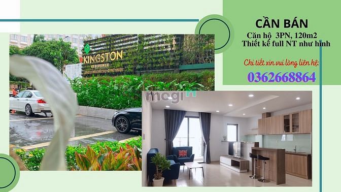 Hình ảnh Căn 120m2 Kingston Residence,full NT cần bán 9 tỷ