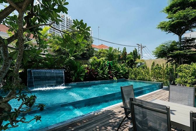 Hình ảnh Siêu biệt thự Cao Cấp, có rạp phim. 3 MT đường 55, Thảo Điền. 703m2.