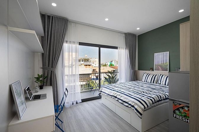 Hình ảnh Căn Hộ Balcony - Tách biệt kệ bếp - Bình Thạnh
