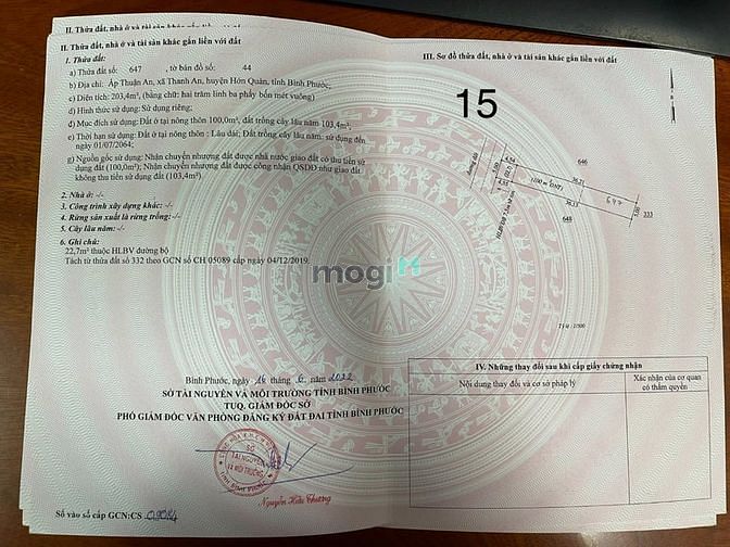 Hình ảnh Đất Bình Phước, Hớn Quản Chợ Thanh An, Mặt Tiền KCN ,đường ôtô đỗ18m