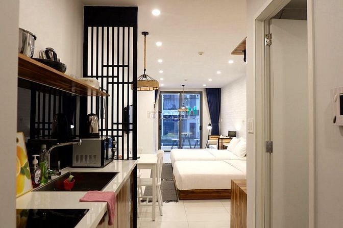 Hình ảnh cho thuê căn officetel Kingstons full nội thất đẹp 40m2 13tr/th