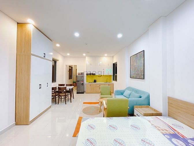 Hình ảnh Studio 1pn, bancon, bao luôn điện nước, mới keng ngay quận 4