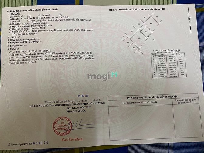 Hình ảnh Bán đất xã Vĩnh Lộc B Bình Chánh, sát vách chung cư Vĩnh Lộc B