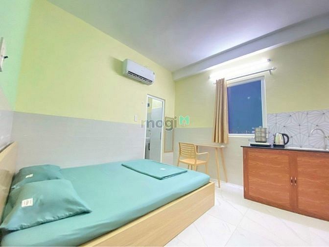 Hình ảnh gần đh hutech ngã tư hàng xanh, full nội thất, chỉ thu điện nước