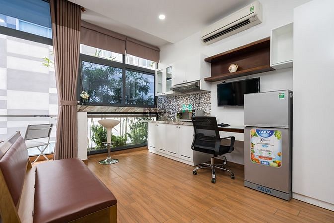 Hình ảnh Căn Hộ Studio Có Bancon Cực Chill ngay Tại Công Viên Kỳ Hoà