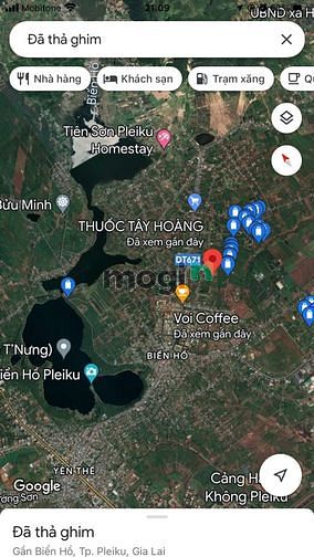 Hình ảnh Bán 2000m2 lô đất Biển Hồ, đường lớn 8m KDC, cách sân bay 5km, cách TT