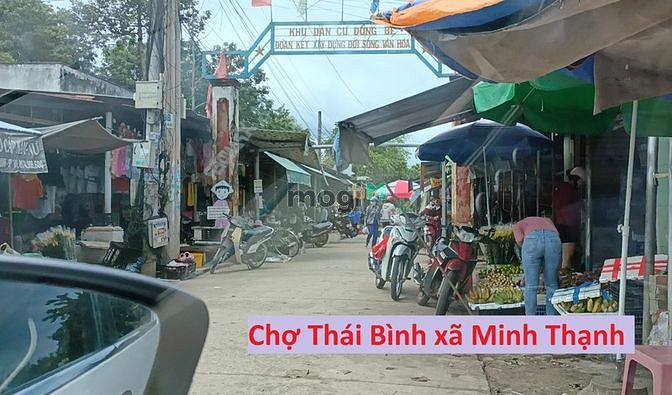 Hình ảnh Bán gấp lô đất gần chợ Minh Thạnh Dầu Tiếng 10x36+100tc, chỉ 890tr SHR
