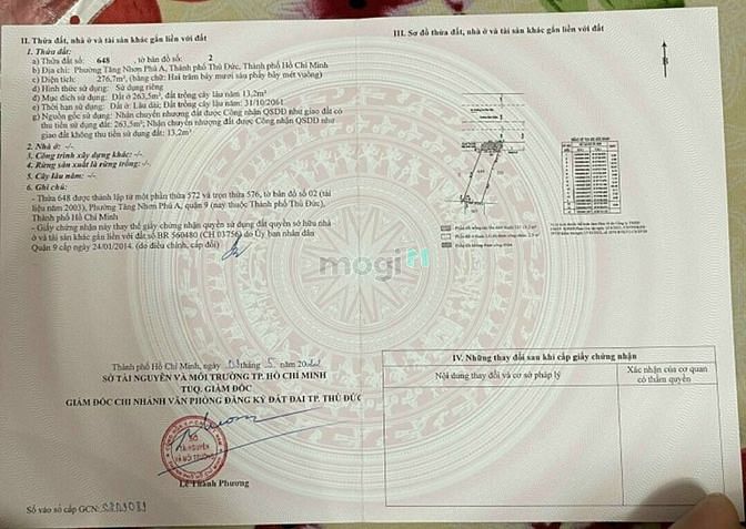 Hình ảnh Bán đất mặt tiền ngang 9 .đường man thiện. PTNPA.Q9