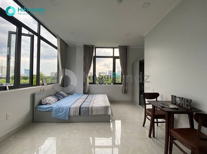 Hình ảnh STUDIO full 2 mặt kính - Có bãi đậu xe oto -Bao phí chỉ tính điện nước
