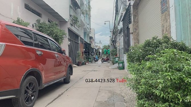 Hình ảnh Nhà Ngang 5M Dài 16M Ngay Chợ Bình Thành
