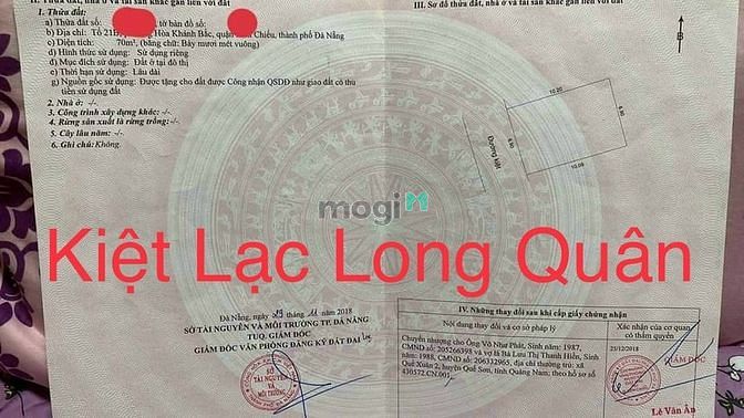Hình ảnh bán lô đất kiet 5m lạc long quân vi tri qa ok