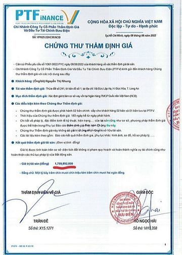 Hình ảnh Cần bán gấp lô đất nền 2 mặt tiền, giáp Củ chi sổ sẳn