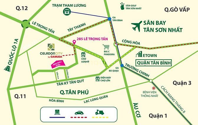 Hình ảnh Rổ hàng Diamond Celadon City cập nhật mới nhất, hỗ trợ tham quan và NH