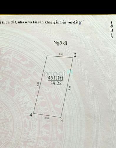 Hình ảnh Ảnh thật!! Lô góc Mặt phố Chùa Liên Phái. DT 40m2, MT 3.8, 8.3 tỷ