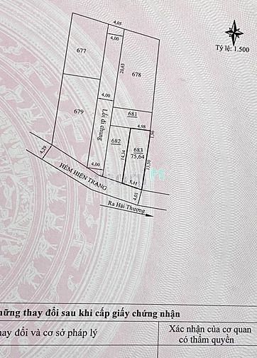 Hình ảnh Cần bán lô đất trung tâm hải thượng- p5- đà lạt. phù hợp mở phòng