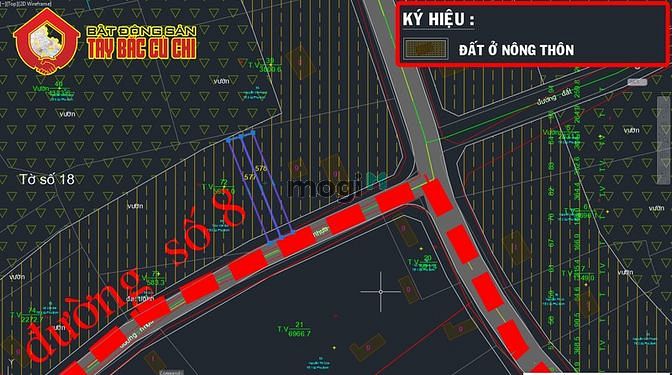 Hình ảnh Đất đường nguyễn thị nà - 214m2 - 5x43 - 193m2 thổ cư - xã an phú -