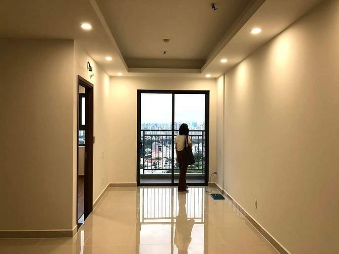 Hình ảnh Cho thuê 1PN 53m2 Q7 Riverside Quận 7 nội thất cơ bản giá 8 triệu