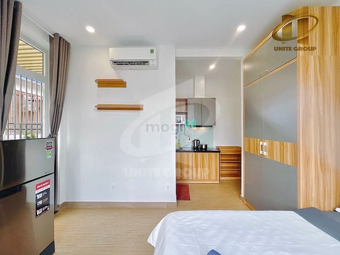 Hình ảnh Căn Hộ DV Studio Ban Công, Full Nội Thất, Gần ĐH Rmit, TĐT, LotteMart