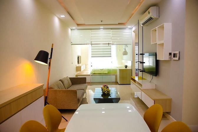 Hình ảnh Cho thuê căn Studio/ 1 phong ngủ/ 52m2, hình thật