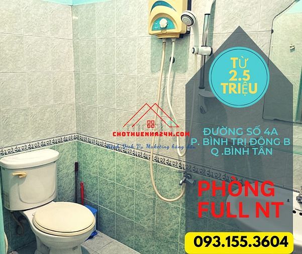 Hình ảnh Phòng Cho Thuê Full Nội Thất (13-18m2) đường Số 4A - P.BTĐB - Bình Tân