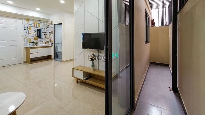 Hình ảnh Studio có vách ngăn ngay Lotte Mart Q7 free tất cả phí dịch vụ