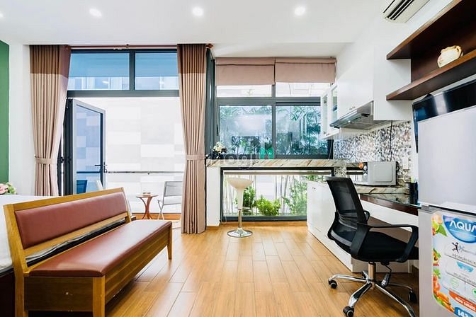 Hình ảnh Mb6623 nạp rút nhanh chóng Studio Ban công FullNT Q3, Toà Nhà có Gym, Hồ Bơi, Thang Máy