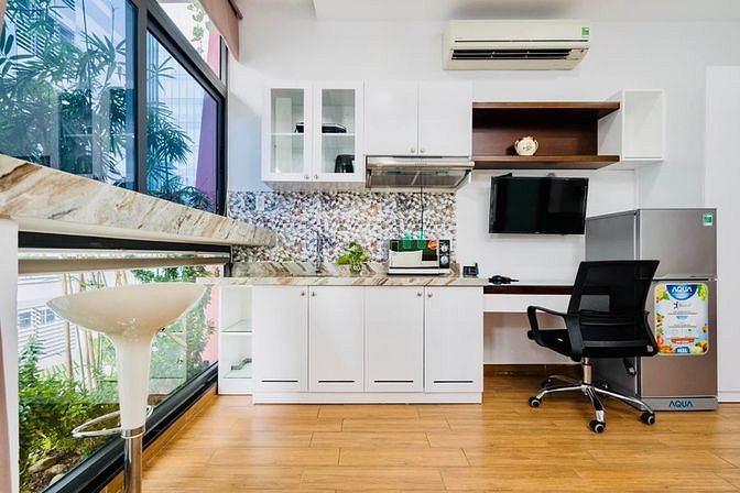 Hình ảnh Mb6623 nạp rút nhanh chóng Studio Ban công FullNT Q3, Toà Nhà có Gym, Hồ Bơi, Thang Máy