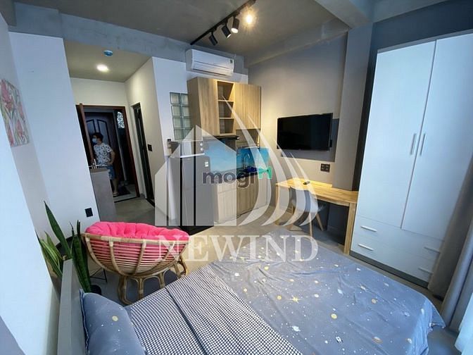 Hình ảnh Studio Bao Phí, Full Nội Thất, Cửa Sổ Lớn Bến Vân Đồn, Quận 4