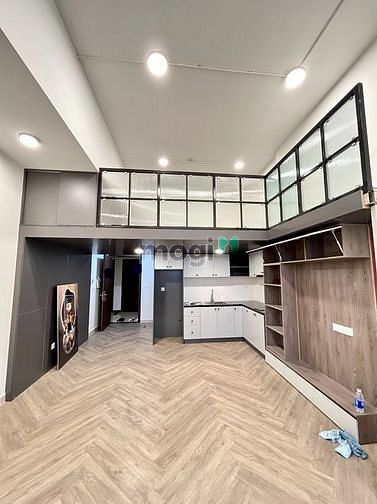 Hình ảnh OT Gác Lửng, DTSD 45m2, Máy Lạnh, Bếp, Rèm, Sàn Gỗ Gía cho thuê 13tr
