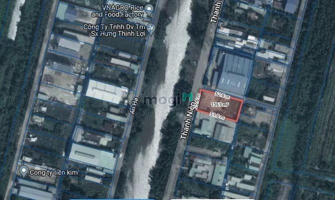 Hình ảnh Bình Chánh, Đất Mặt tiền Thanh Niên, View Kênh, KV 26x50 1430m2.