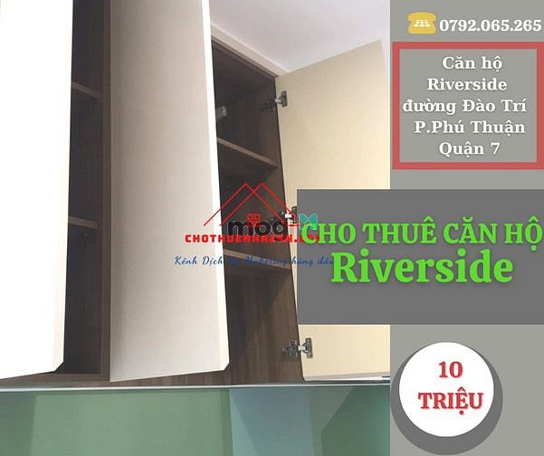 Hình ảnh Cho Thuê Căn Hộ Riverside 67m2, 2PN, có ban công đường Đào Trí, Quận 7