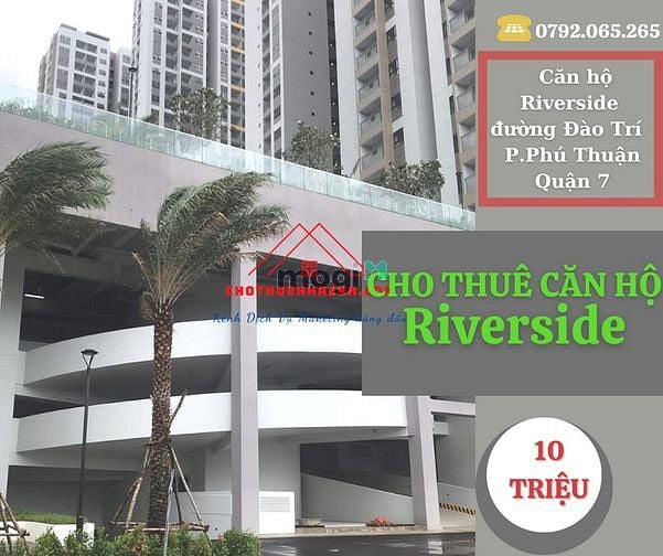 Hình ảnh Cho Thuê Căn Hộ Riverside 67m2, 2PN, có ban công đường Đào Trí, Quận 7