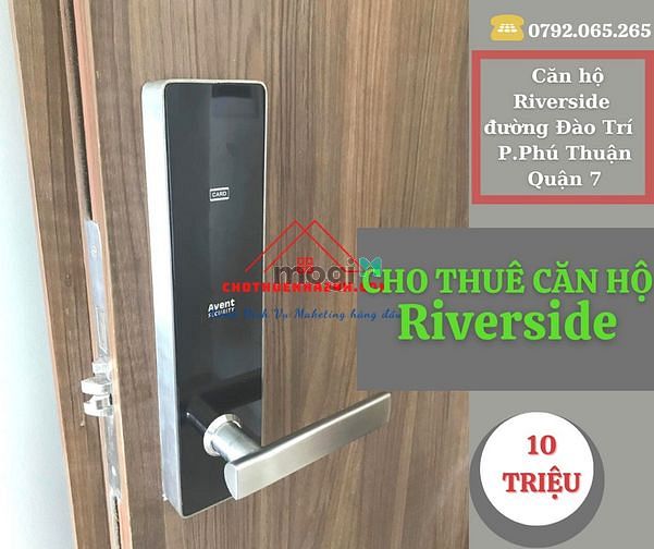 Hình ảnh Cho Thuê Căn Hộ Riverside 67m2, 2PN, có ban công đường Đào Trí, Quận 7