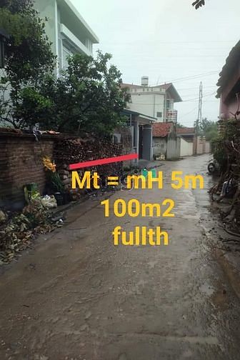 Hình ảnh cc nhờ bán 100m full thổ,cách p chùa thông 500m trục chính TG