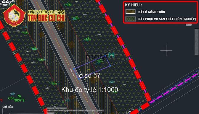 Hình ảnh Bán đất đường 792 - 1093m2 - 19x56 - xã an phú - củ chi