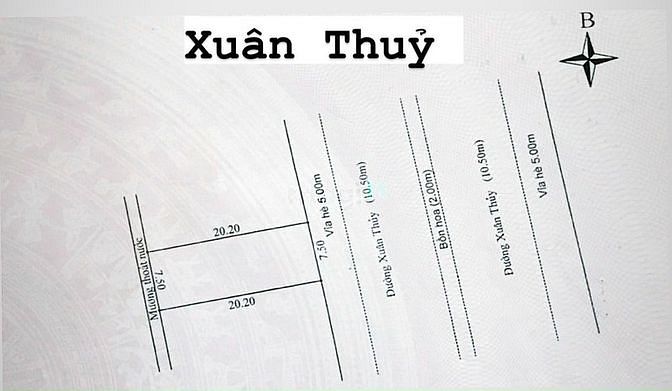 Hình ảnh bán lô đất mặt tiền xuân thủy khuê trung cẩm lệ