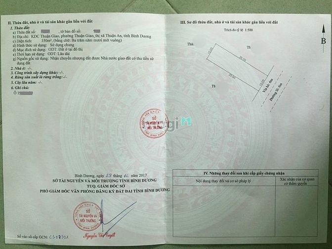 Hình ảnh BÁN ĐẤT THUẬN AN Gần Ngã Tư Hòa Lân, KDC Thuận Giao Đang Cho Thuê 25tr